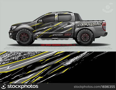 Car Wrap design for vehicle livery