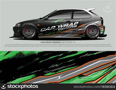 Car Wrap design for vehicle livery