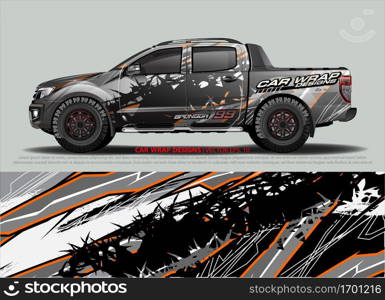 Car Wrap design for vehicle livery