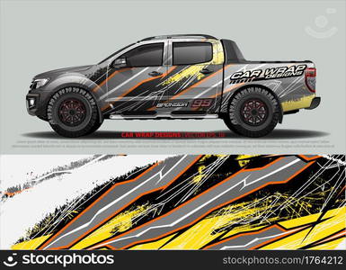 Car Wrap design for vehicle livery