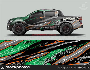 Car Wrap design for vehicle livery