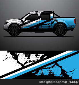 car wrap vector designs with abstract grunge background for vehicle branding