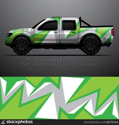 car wrap vector designs with abstract grunge background for vehicle branding