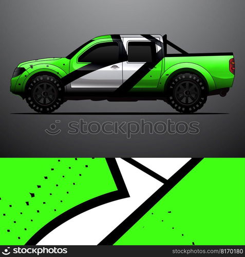 car wrap vector designs with abstract grunge background for vehicle branding