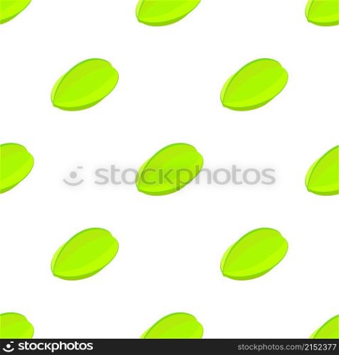 Carambola, star fruit pattern seamless background texture repeat wallpaper geometric vector. Carambola, star fruit pattern seamless vector
