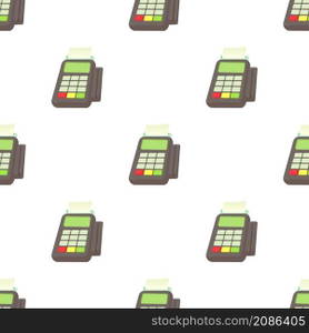 Card reader pattern seamless background texture repeat wallpaper geometric vector. Card reader pattern seamless vector