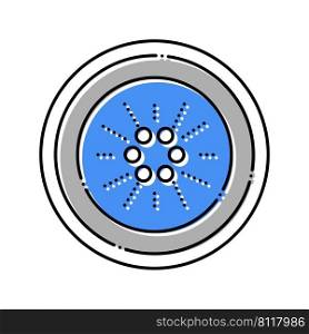cardano cryptocurrency color icon vector. cardano cryptocurrency sign. isolated symbol illustration. cardano cryptocurrency color icon vector illustration