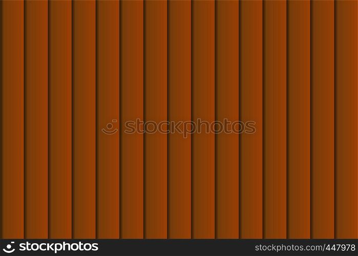 Cardboard textured background of gradient brown colored stripes, paper-cut style. Vector illustration, EPS10. Use as background, backdrop, wallpaper, montage, template in graphic design, etc
