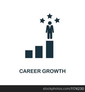 Career Growth creative icon. Simple element illustration. Career Growth concept symbol design from human resources collection. Can be used for web, mobile and print. web design, apps, software, print.. Career Growth creative icon. Simple element illustration. Career Growth concept symbol design from human resources collection. Perfect for web design, apps, software, print.