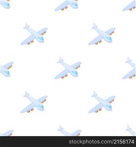Cargo plane pattern seamless background texture repeat wallpaper geometric vector. Cargo plane pattern seamless vector