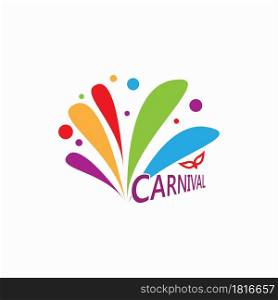 Carnival icon and symbol vector template