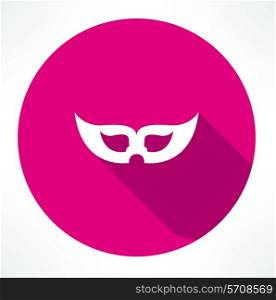 Carnival mask . Flat modern style vector illustration