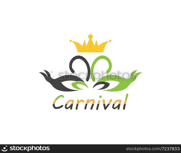 Carnival party circus icon and symbol vector illustration