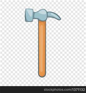 Carpenter hammer icon. Cartoon illustration of hammer vector icon for web design. Carpenter hammer icon, cartoon style