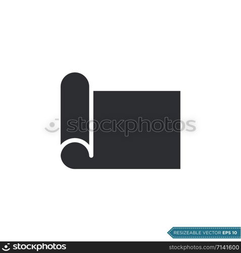 Carpet Icon Vector Template Illustration Design