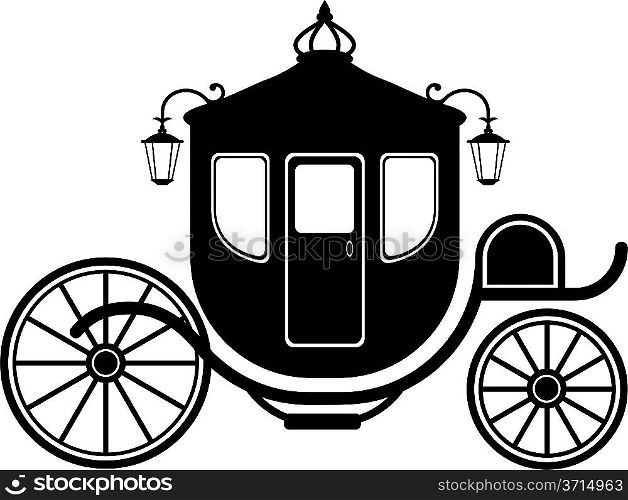 Carriage in Silhouette