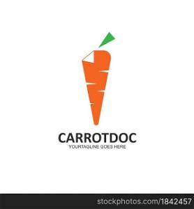 carrot file document sharing,resize system icon vector app web concept illustration design