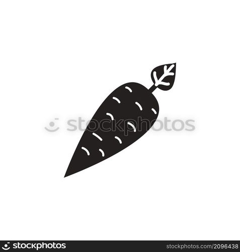 carrot icon design vector templates white on background