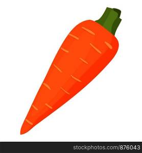 Carrot icon. Isometric illustration of carrot vector icon for web. Carrot icon, isometric 3d style