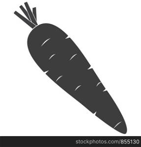 carrot icon on white background. flat style. cartoon carrot icon for your web site design, logo, app, UI. employees symbol. carrot sign.