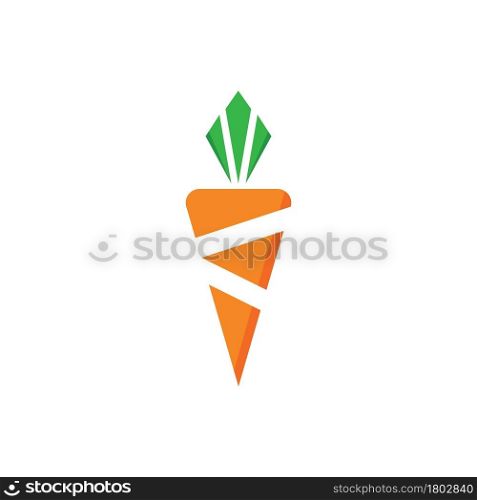 carrot icon vector illustration design template