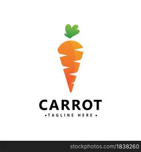 Carrot Logo Icon Vector Design Template