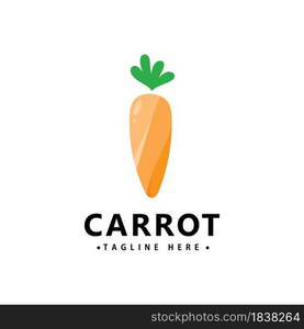 Carrot Logo Icon Vector Design Template