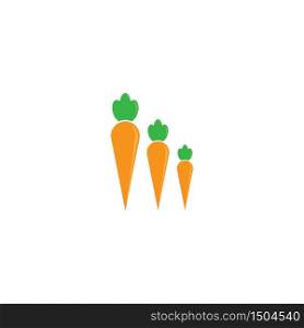 Carrot logo template vector icon design