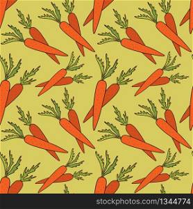 Carrot pattern. Vegetable food background.. Carrot pattern. Vegetable food background