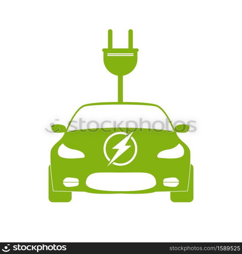 carSports electric car sign and symbol icon concept illustration isolated