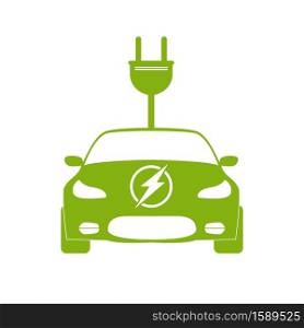 carSports electric car sign and symbol icon concept illustration isolated