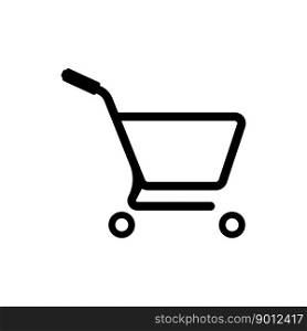 cart and shopping trolley icon, vector illustration design template.