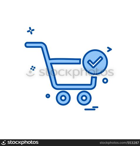cart icon design vector