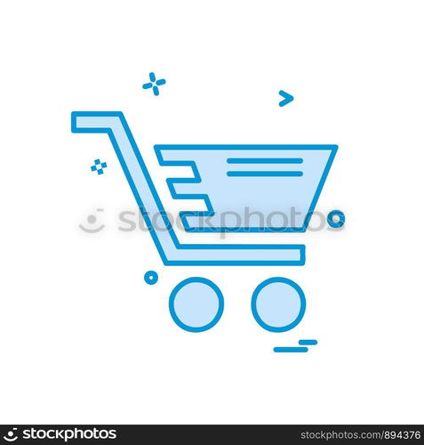 Cart icon design vector