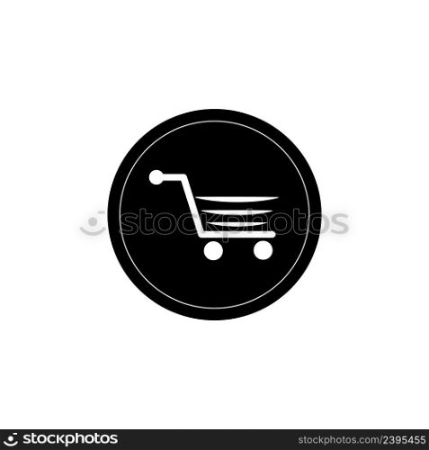 cart icon logo vector design template
