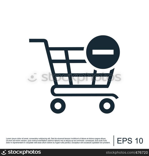 Cart, remove, remove from cart, shopping icon