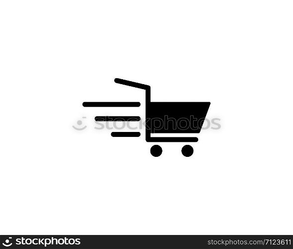 cart shop logo icon template