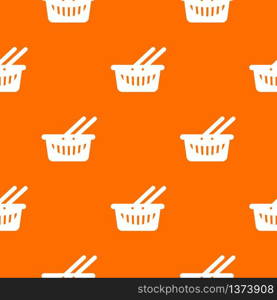 Cart shop pattern vector orange for any web design best. Cart shop pattern vector orange