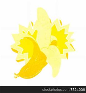 cartoon banana symbol