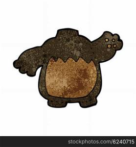 cartoon black bear body (mix and match cartoons or add own photo)