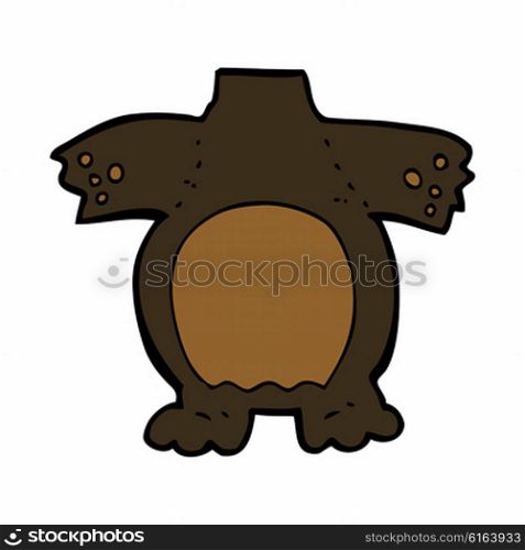 cartoon black bear body (mix and match cartoons or add own photos)