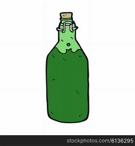 cartoon bottle