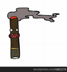 cartoon cigar