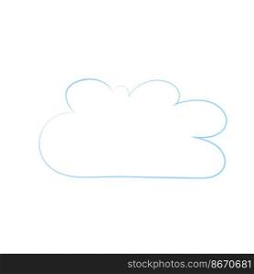 cartoon cloud, bright sky, bubble cloud, cloud template