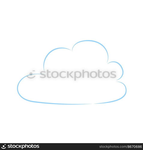 cartoon cloud, bright sky, bubble cloud, cloud template