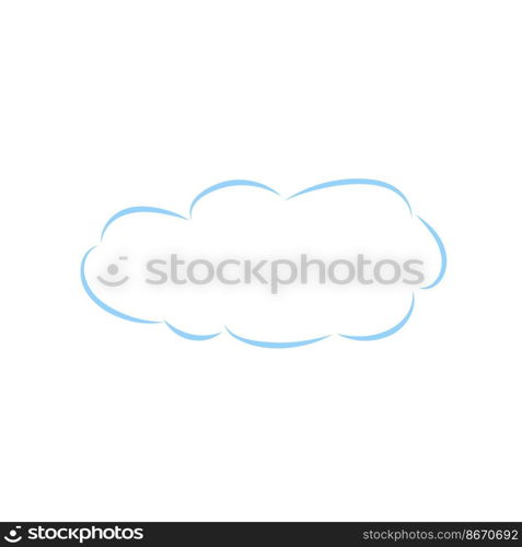 cartoon cloud, bright sky, bubble cloud, cloud template