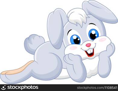 Cartoon cute bunny