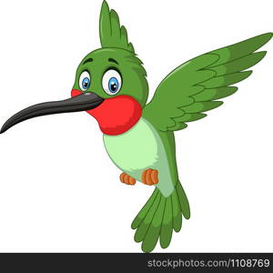 Cartoon cute small bird
