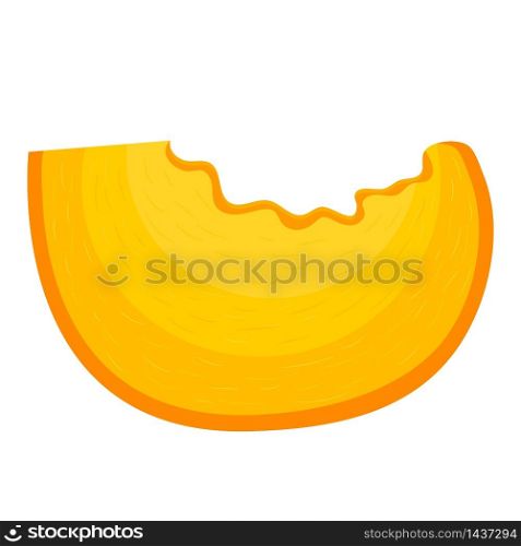 Cartoon detailed exotic slice peach isolated on white background. Summer fruits for healthy lifestyle. Organic fruit. Cartoon style. Vector illustration for any design. Cartoon detailed exotic slice peach isolated on white background. Summer fruits for healthy lifestyle. Organic fruit. Cartoon style. Vector illustration for any design.