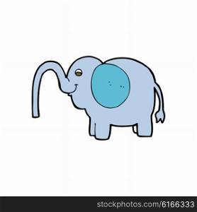 cartoon elephant squirting water